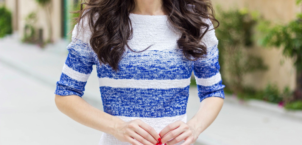 Teri jon boucle dress